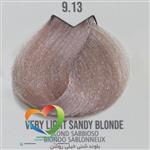 رنگ موی بدون آمونیاک ماکادمیا شماره 9.13 بلوند شنی خیلی روشن Hair Color MACADAMIA Very Light Sandy Blonde