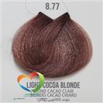 رنگ موی بدون آمونیاک ماکادمیا شماره 8.77 بلوند کاکائویی روشن Hair Color MACADAMIA Light Cocoa Blonde