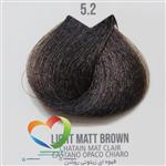 رنگ موی بدون آمونیاک ماکادمیا شماره 5.2 قهوه ای زیتونی روشن Hair Color MACADAMIA Light Matt Brown