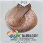 رنگ موی بدون آمونیاک ماکادمیا شماره 9.03 بلوند خیلی روشن گرم Hair Color MACADAMIA Warm Light Blonde