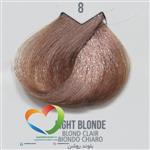 رنگ موی بدون آمونیاک ماکادمیا شماره 8 بلوند روشن طبیعی Hair Color MACADAMIA Light Blonde