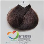 رنگ موی بدون آمونیاک ماکادمیا شماره 5 قهوه ای روشن طبیعی Hair Color MACADAMIA Light Brown