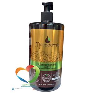 شامپو بدون سولفات ماکادمیا مناسب موهای خیلی اسیب دیده و مجعد 1000ML MACADAMIA Ultra rich 