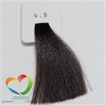 رنگ موی بدون آمونیاک ان وای سی کد 4.8 سری قهوه ای گرم NYCE COLOR HD Warm Brown