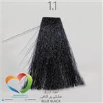 رنگ موی سوپرکی مشکی پرکلاغی 1/1 –  SuperKAY Blue Black حجم 145 میل