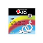 کاندوم میکس اورز  Ours Mix بسته  3 عددی 