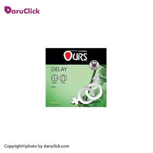 کاندوم تاخیری پلاس اورز  (Ours )