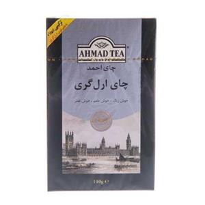 چای سیاه ارل گری 100 گرمی احمد 