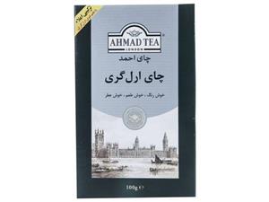 چای سیاه ارل گری 100 گرمی احمد 