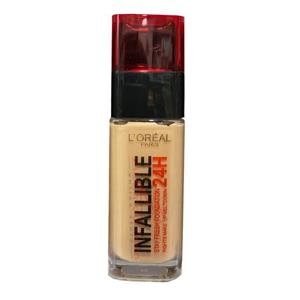 کرم پودر 24 ساعته شیشه ای اینفالیبل لورال شماره 125 LOREAL