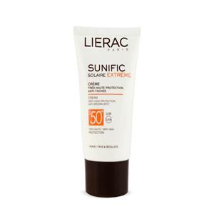 کرم ضد آفتاب و ضد لک لیراک مدل Sunific SPF 50 مناسب انواع پوست حجم 50میل 