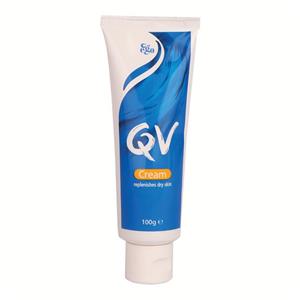 کرم مرطوب کننده قوی QV کیو وی100 گرم QV cream  replenishes  dry  skin (غیر اصل)