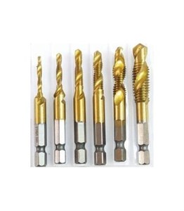 مته قلاویز 6 عددی HSS لزار LEZAR مدل DIN 371