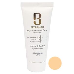ضد آفتاب انواع پوست بیزانس SPF 50 اولترا شماره 10