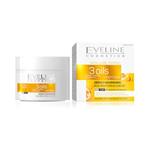 کرم روز و شب 3 روغن اولاین  Eveline 3 OilsPeptides Deeply Nourishing And Restoring Cream