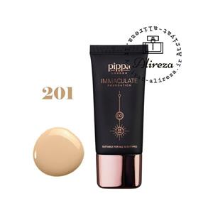 کرم پودر پیپا Immaculate Foundation با SPF35 شماره 201