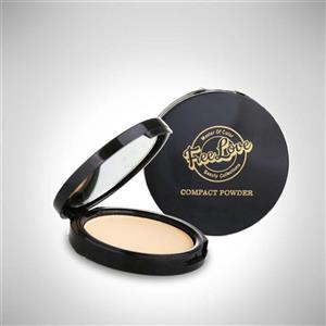 پنکیک ضد آب فری لاو  love Compact powder Waterproof