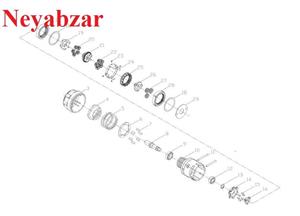 گریبکس کامل دریل شارژی رونیکس مدل 8014060