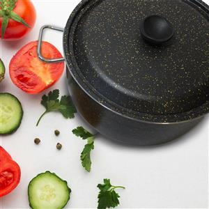 قابلمه مریسا سایز 40 درب پیرکس گرانیت پویان مهر