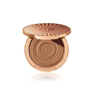 برنزر براق شارلوت تیلبری  CHARLOTTE TILBURY  BEAUTIFUL SKIN SUN-KISSED  GLOW CREAM BRONZER