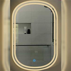 آینه بک لایت سند بلاست مدل B08 سایز 50*70