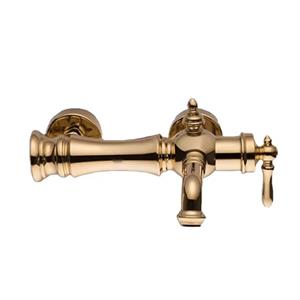 شیر حمام مدل بیزانس طلایی مات