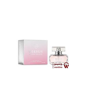 عطر ادکلن زنانه ورساچه برایت کریستال صورتی فراگرنس ورد ورسوس برایت کریستال (Fragrance World Versace Bright Crystal)