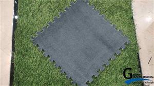 کفپوش پازلی طوسی تیره