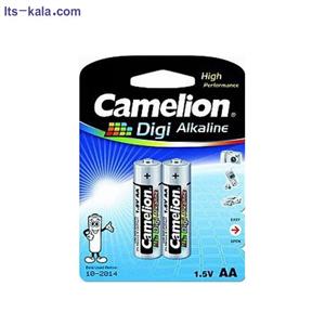 باتری قلمی کملیون مدل Digi Alkaline LR6-BP2DGP بسته 2 عددی