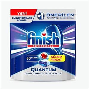 قرص ماشین ظرفشویی فینیش (finish) کوانتوم 60 عددی 