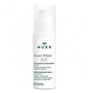 کرم ضد آفتاب وایت ب ب SPF30 نوکس 30 میلی لیتر Nuxe White Brightening BB SPF30 Cream 30 ml