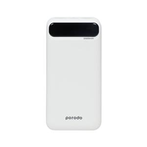 پاوربانک Porodo 15W 20000mAh مدل PD-PBFCH020-WH - سفید