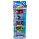 ست ماشین 5 عددی فلزی جعبه ای Hotwheel طرح شخصیت های اونجرز (avengers)