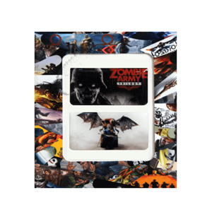 استیکر تاچ پد PS4 طرح Zombie Army