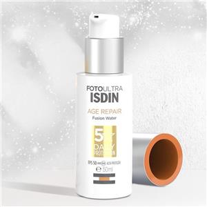 ضد آفتاب فیوژن واتر age repair ایزدین FOTOULTRA ISDIN AGE REPAIR FUSION WATER SPF 50 