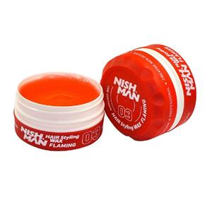 واکس مو نیشمن NISH MAN مدل فلامینگ FLAMING 03 حجم 150 میل