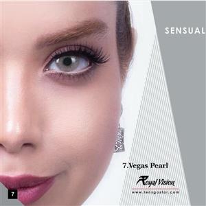لنز چشم رویال ویژن شماره7 مدل  vegas pearl