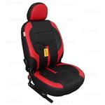 روکش صندلی پژو 206 طرح رویال قرمز تمام چرم (سفارشی) کد...