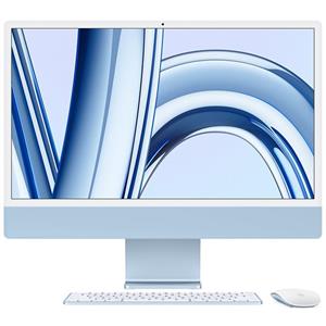 آی‌مک ۲۴ اینچ MQRR3 M3 8 10 512 Blue رنگ آبینات اکتیو Apple iMac 24-inch 2023 8GB 512GB (8C-10C) 