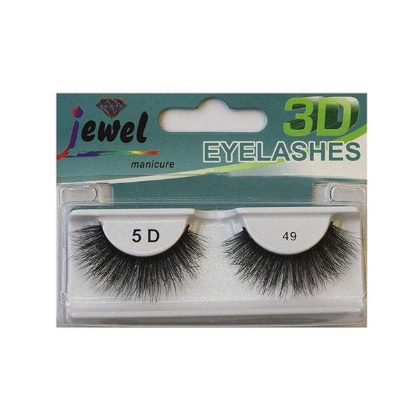 مژه مصنوعی جفتی 3D جیول شماره 49