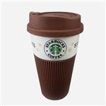 ماگ سرامیکی سیلیکونی مدل استارباکس STAR BUCKS