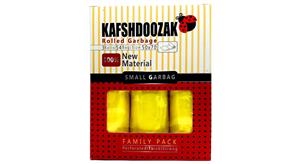 کیسه زباله کفشدوزک مدل Family Pack  سایز Medium بسته 3 عددی