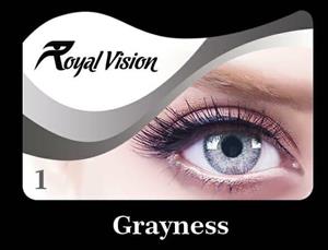 لنز رویال ویژن کد 01 , Royal Vision Royal Vision sensual beauty lenses Grayness