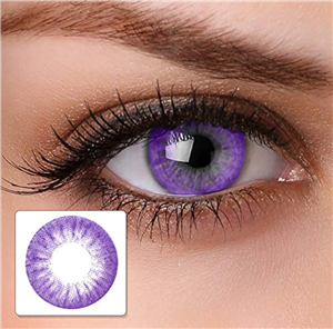 لنز چشم فصلی هرا شماره Violet 1 رنگ بنفش مطلق شماره Violet 1