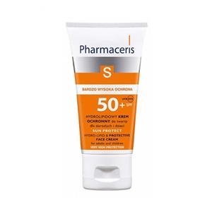 کرم ضد آفتاب فارماسریز مدل Hydrolipid SPF50 حجم 50 میلی لیتر Pharmaceris Hydrolipid SPF50 Sun Protect Face Cream 50ml