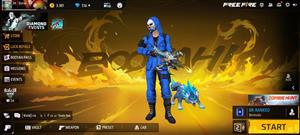 اکانت فری فایر لول 70 ریجن خاور میانه