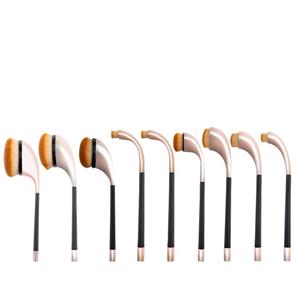 ست براش مسواکی ( قاشقی ) ۹ تیکه Multipurpose makeup brush 9 pieces
