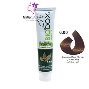 رنگ مو بیوداکس شماره 6.00 بلوند تیره قوی سری طبیعی قوی Bio Doxe Haie Color Specialy Formulated 125 mil