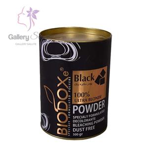 پودر دکلره بلک بیوداکس 500 گرم  biodox black bleach powder