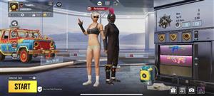 اکانت پابجی لول 68 رنک Gold